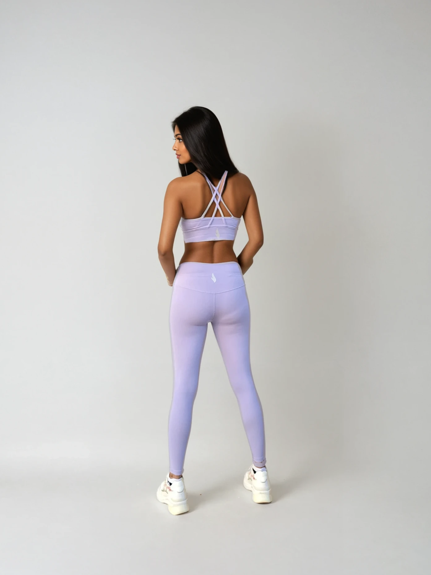 Women's Sleek Leggings (Ethereal Lavender)