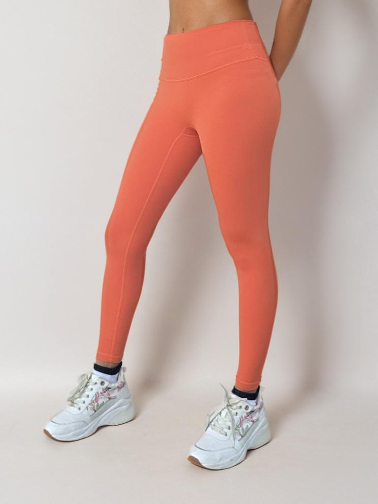 Women's Sleek Leggings (Zesty Orange)
